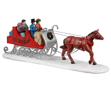 'Victorian sleigh - lemax - tuincentrumoutlet.com