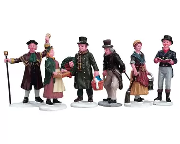 Village people figurines s6, Tuincentrumoutlet, Lemax