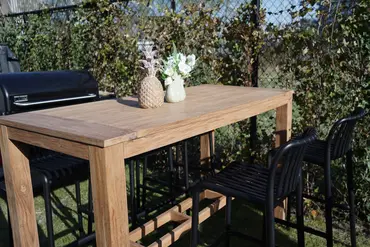 Vita bartafel Colombo teak 180x80H105 cm sfeer, Vita, tuincentrumoutlet.com