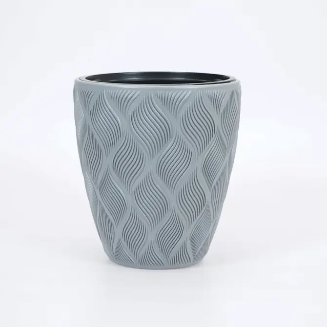 Vita bloempot Flow 30 grijs