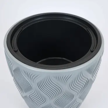 Vita bloempot Flow 30 grijs - afbeelding 2