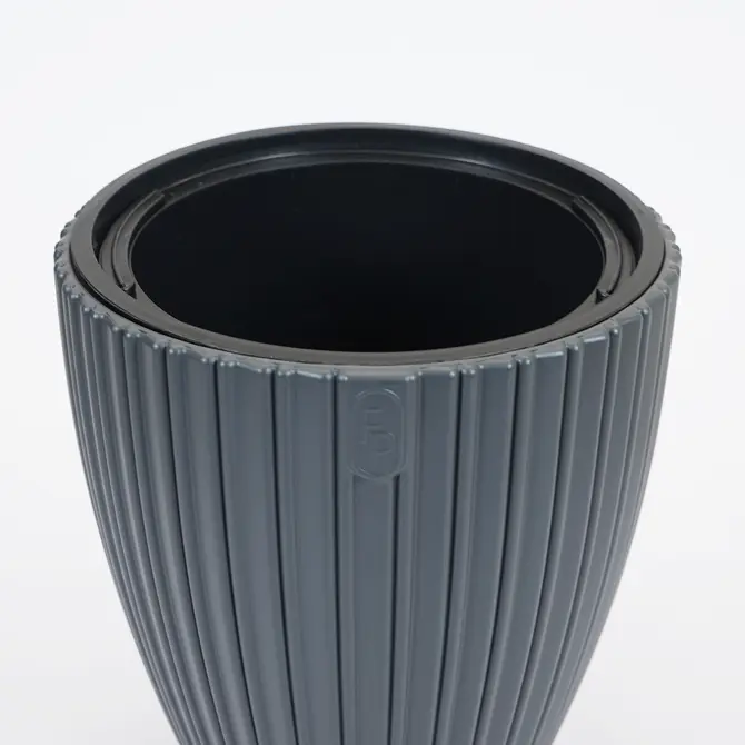 Vita bloempot Mika 30 antraciet - afbeelding 2
