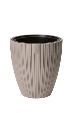 Vita bloempotMika 30 taupe, Vita tuinmeubelen, tuincentrumoutlet.com
