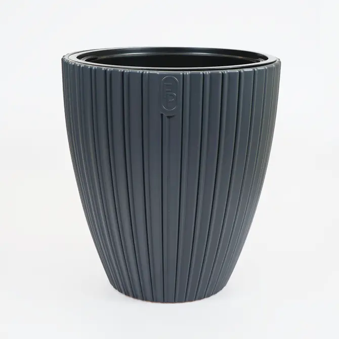 Vita bloempot Mika 40 antraciet, Vita, tuincentrumoutlet.com