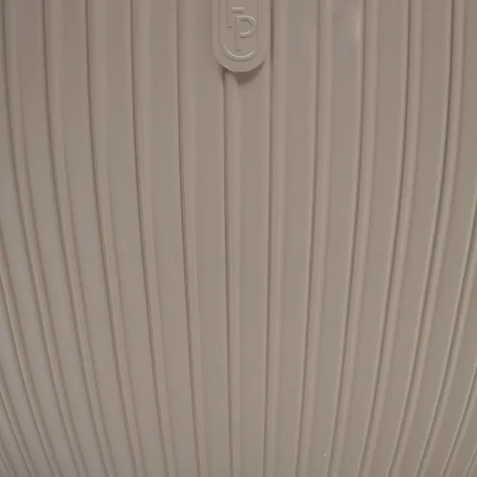 Vita bloempot Mika 40 taupe detail, Vita, tuincentrumoutlet.com