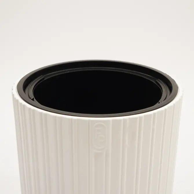 Vita bloempot Mika Cyli 30 wit - afbeelding 2