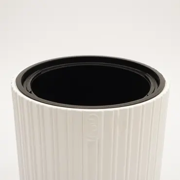 Vita bloempot Mika Cyli 30 wit - afbeelding 2