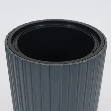 Vita bloempot Mika Cyli 40 antraciet - afbeelding 2