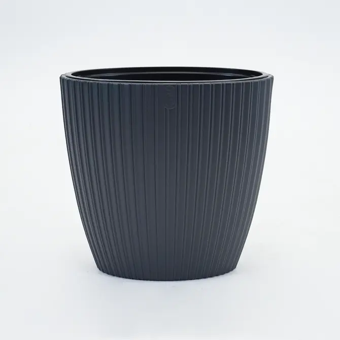 Vita bloempot Mika ovaal 60 antraciet, Vita, tuincentrumoutlet.com