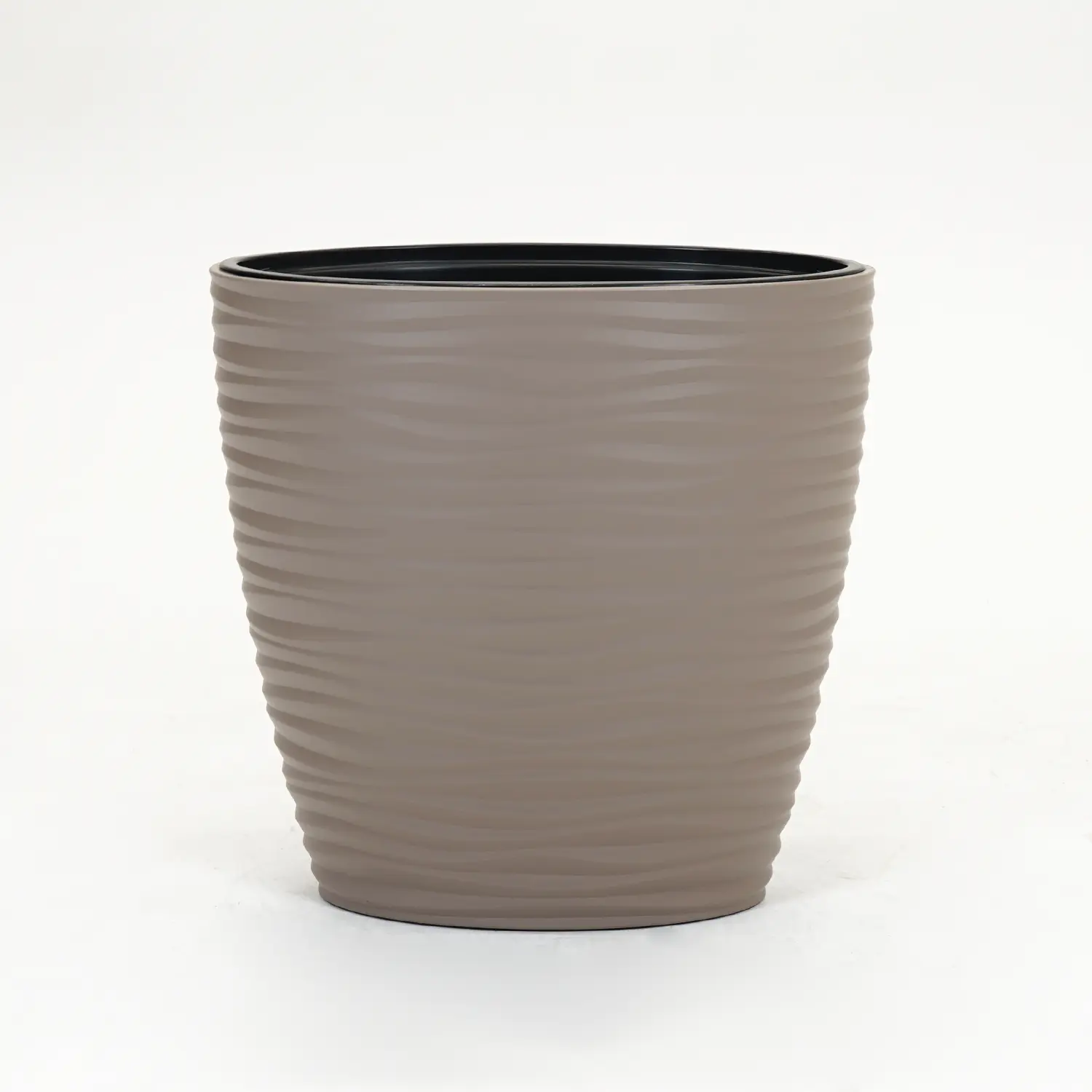 Vita bloempot Sahara Dunes elipse 60 taupe