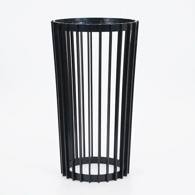 Vita bloempot Standy 2 zwart incl. standaard - afbeelding 3