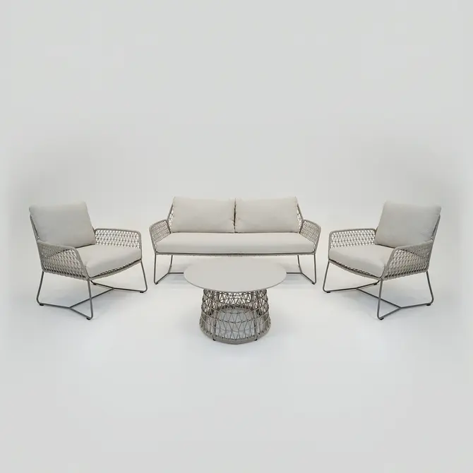 Vita Bruzio Loungeset 4 dlg - afbeelding 1