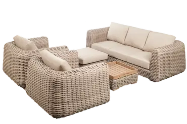 Vita Chuncky loungebank natural, Vita, tuincentrumoutlet.com