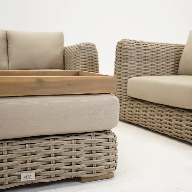 Vita Chuncky loungeset hocker, Vita, tuincentrumoutlet.com