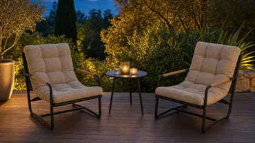 Vita Como duo set loungestoelen met bijzettafel - comfort duo tuinset como - afbeelding 7