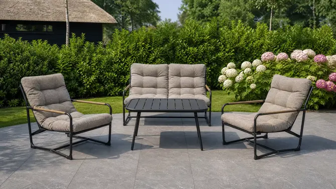Vita Como loungeset 4- delig - afbeelding 10