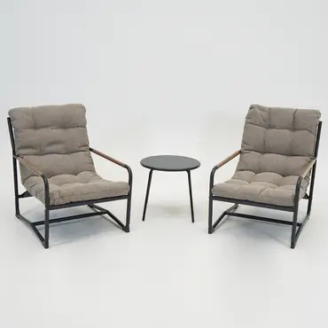 Vita Como loungestoel + bijzettafel, vita tuinmeubelen, Tuincentrumoutlet.com