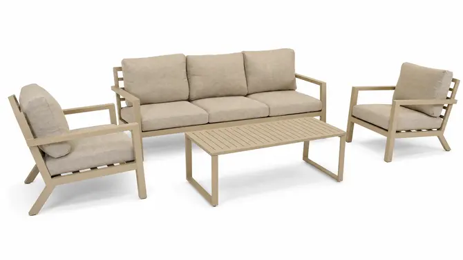 Vita Emerson loungeset beige 4-delig, Vita, tuincentrumoutlet