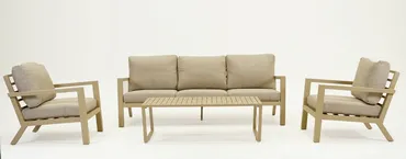 Vita Emerson loungeset beige 4-delig, Vita, tuincentrumoutlet