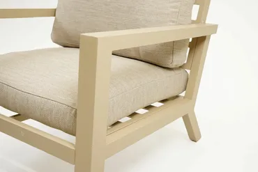 Vita Emerson loungeset beige 4-delig detail stoel, Vita, tuincentrumoutlet