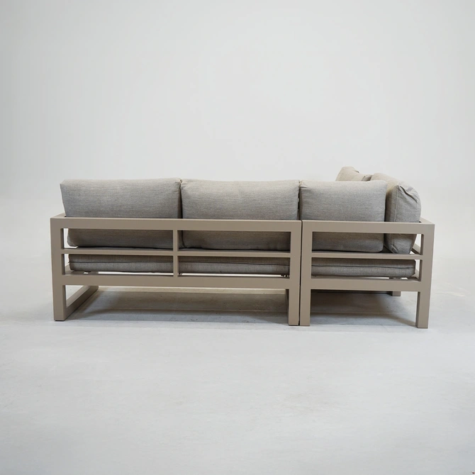 Vita Grosso hoekbank 4-delig beige achterkant, vita, tuincentrumoutlet