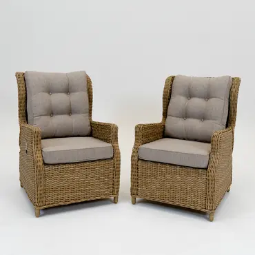 Vita Ibiza Lounge stoel rattan