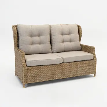 Ibiza loungeset rattan 4dlg bank, Vita, Tuincentrumoutlet.com