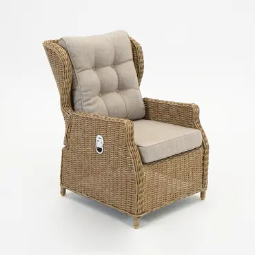 Ibiza loungeset rattan 4dlg stoel, Vita, Tuincentrumoutlet.com