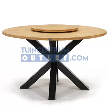 Vita Lazy Susan Spectral teak Ø60cm, tuincentrumoutlet.com, foto 2