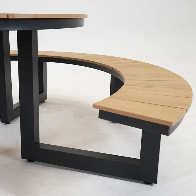 Vita Massa Picknicktafel Rond Picknickset - afbeelding 2