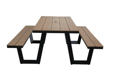 Vita Massa rechthoekige picknicktafel XL zij, Vita tuinmeubelen, tuincentrumoutlet.com