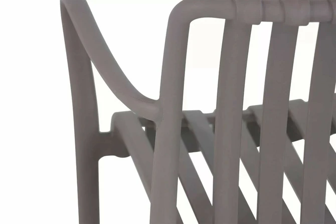 Vita Porto stapelstoel grijs incl. zitkussen detail 2, Vita, Tuincentrum Outlet