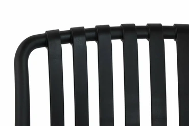 Vita Porto stapelstoel zwart incl. zitkussen detail 2, Vita, Tuincentrum Outlet