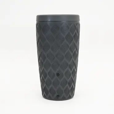 Vita Regenton Flow antraciet 240L, incl. vulautomaat, kraan met Gardena koppeling en plantenbak