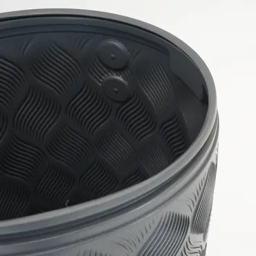 Vita Regenton Flow antraciet 240L, incl. vulautomaat, kraan met Gardena koppeling en plantenbak - afbeelding 6