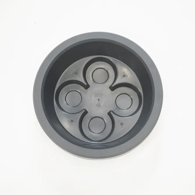 Vita Regenton Flow antraciet 240L + Kraan met Gardena koppeling + Plantenbak - afbeelding 4