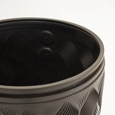 Vita Regenton Flow donker bruin 240L, incl. vulautomaat, kraan met Gardena koppeling en plantenbak - afbeelding 6