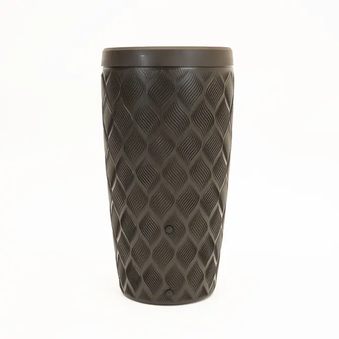 Vita Regenton Flow donker bruin 240L + Plantenbak + Kraan met Gardena koppeling - afbeelding 1