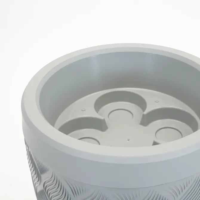 Vita Regenton Flow grijs 240L, incl. vulautomaat, kraan met Gardena koppeling en plantenbak - afbeelding 5