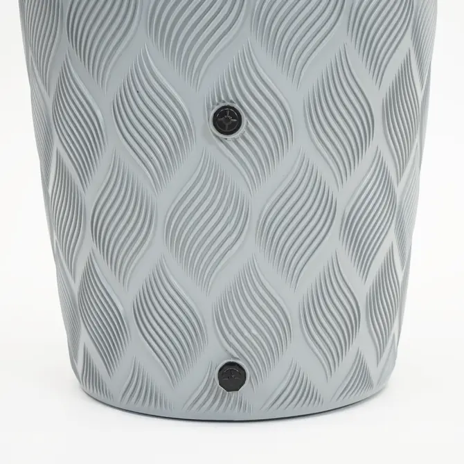 Vita Regenton Flow grijs 240L + Kraan met Gardena koppeling + Plantenbak - afbeelding 4