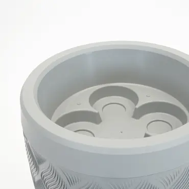 Vita Regenton Flow grijs 240L + Kraan met Gardena koppeling + Plantenbak - afbeelding 7