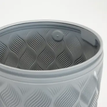 Vita Regenton Flow grijs 240L + Kraan met Gardena koppeling + Plantenbak - afbeelding 8