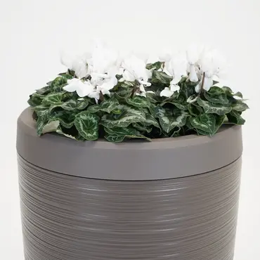 Vita Regenton Gobi bruin 240L, incl. vulautomaat, kraan met Gardena koppeling en plantenbak - afbeelding 11