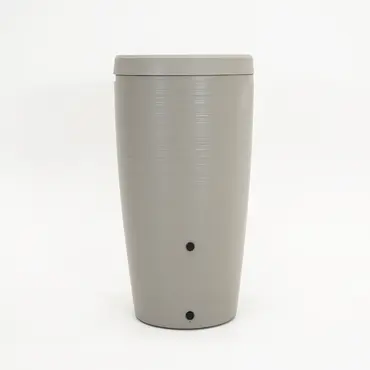 Vita Regenton Gobi licht grijs 240L, incl. vulautomaat, kraan met Gardena koppeling en plantenbak