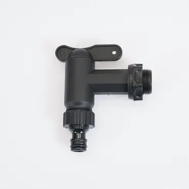 Vita Regenton Gobi licht grijs 240L + Kraan met Gardena koppeling + Plantenbak - afbeelding 10