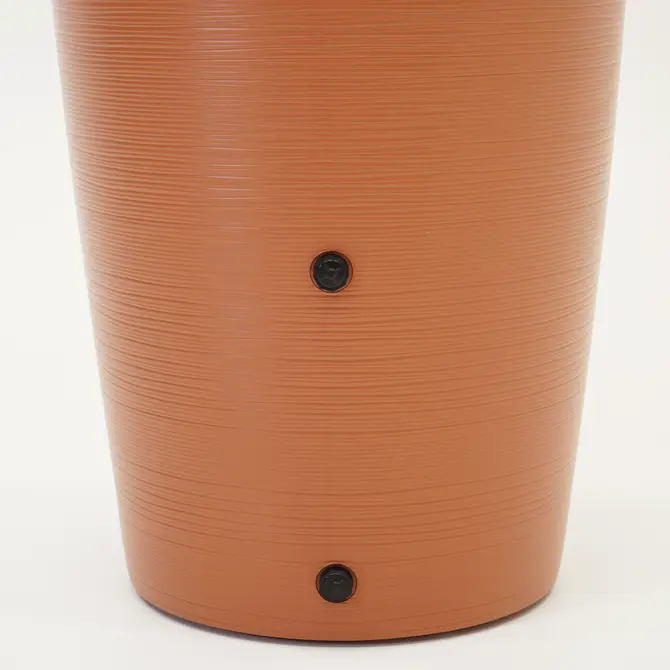 Vita Regenton Gobi terracotta 240L, incl. vulautomaat, kraan met Gardena koppeling en plantenbak - afbeelding 2
