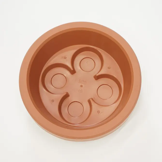 Vita Regenton Gobi terracotta 240L, incl. vulautomaat, kraan met Gardena koppeling en plantenbak - afbeelding 4