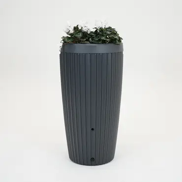 Vita Regenton Mika antraciet 240L, incl. vulautomaat, kraan met Gardena koppeling en plantenbak - afbeelding 10
