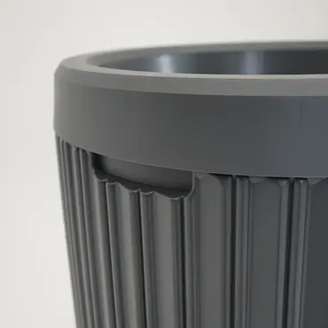 Vita Regenton Mika antraciet 240L + Kraan met Gardena koppeling + Plantenbak - afbeelding 5