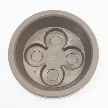 Vita Regenton Mika taupe 240L, incl. vulautomaat, kraan met Gardena koppeling en plantenbak - afbeelding 4